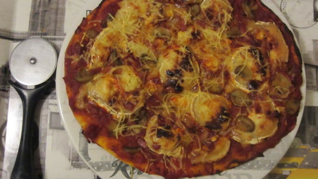Pizza au miel