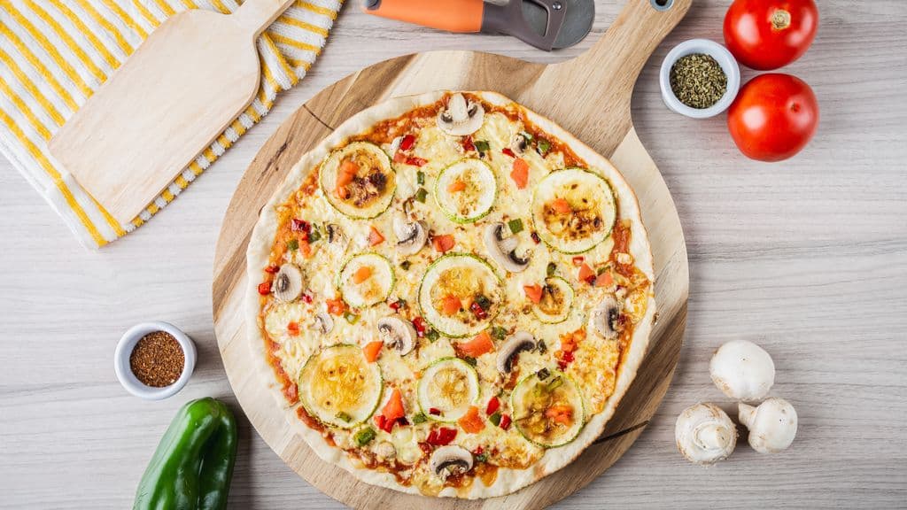 Wrap façon pizza