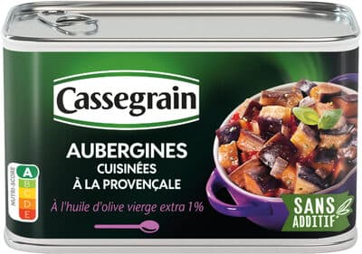 Aubergines cuisinées à la Provençal