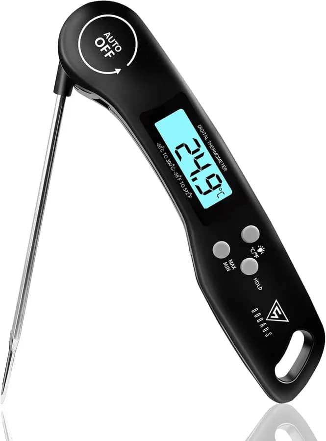 DOQAUS Thermomètre Cuisine Lecture Instantanée 3s